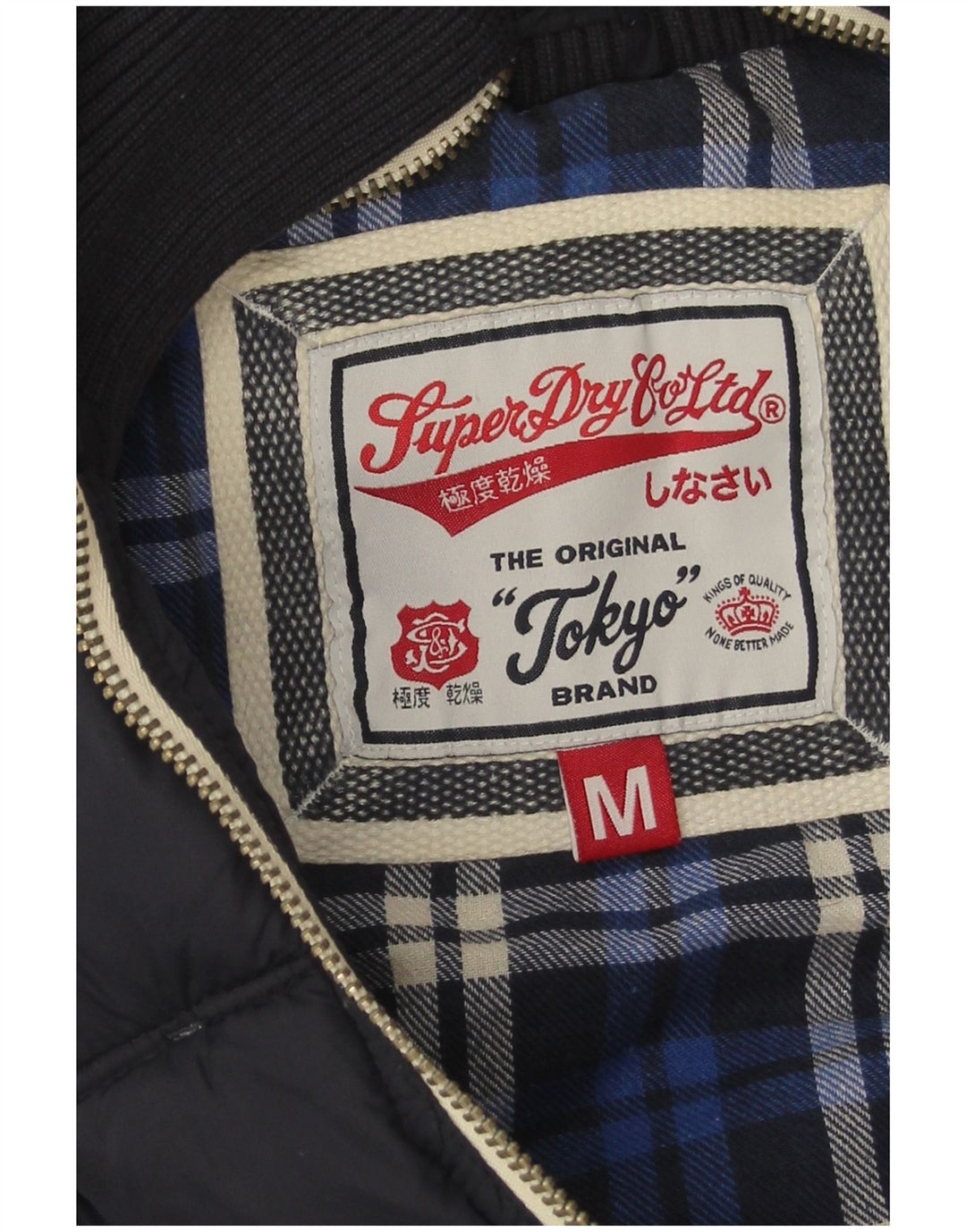 SUPERDRY Chaleco acolchado con capucha para mujer UK 44 Medium Azul marino Nylon