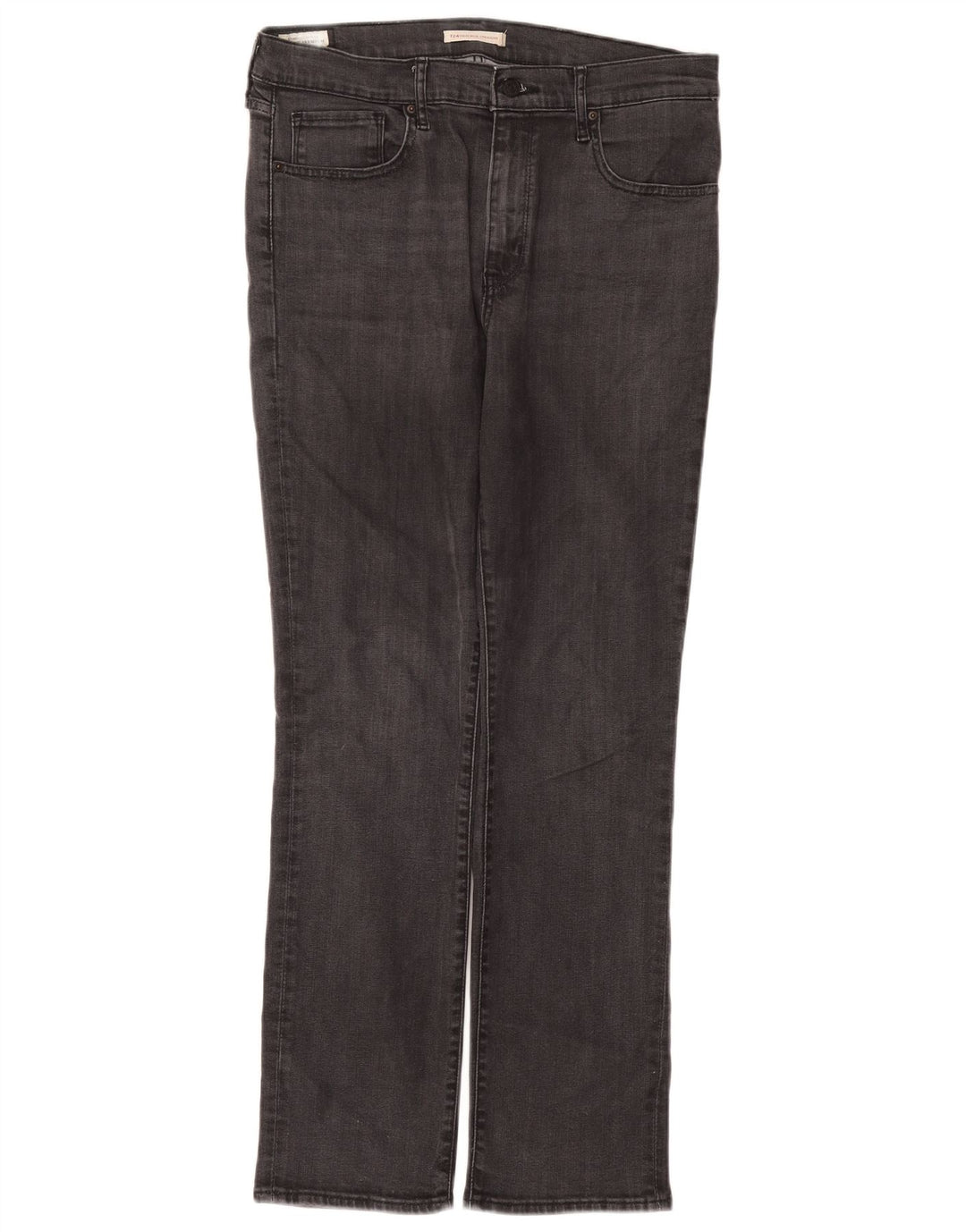 Levi's Mujer 724 Vaqueros Rectos De Tiro Alto W32 L30 Gris Lyocell