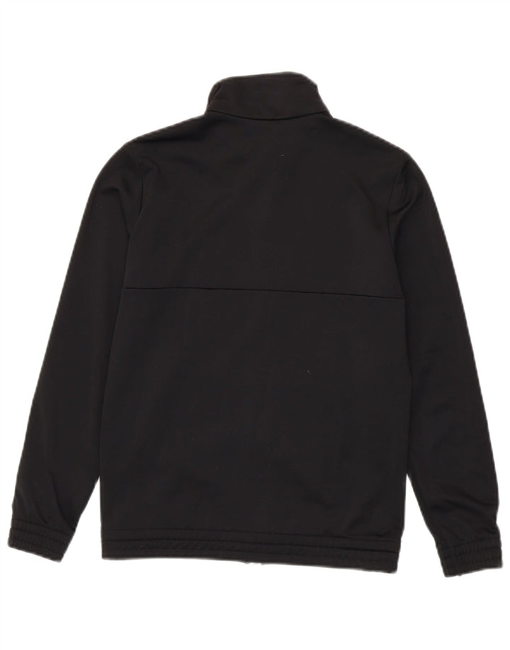 Adidas - Chaqueta de chándal para niño, 10-11 años, color negro, poliéster