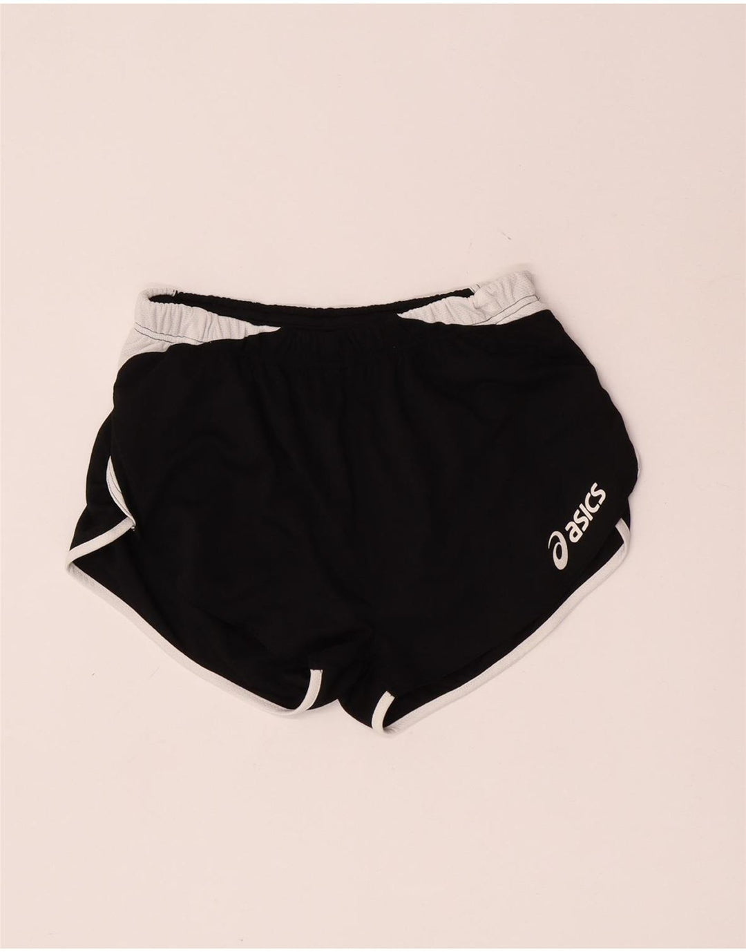 Pantalones cortos deportivos Asics para mujer UK 44 Mediano Negro Colorblock