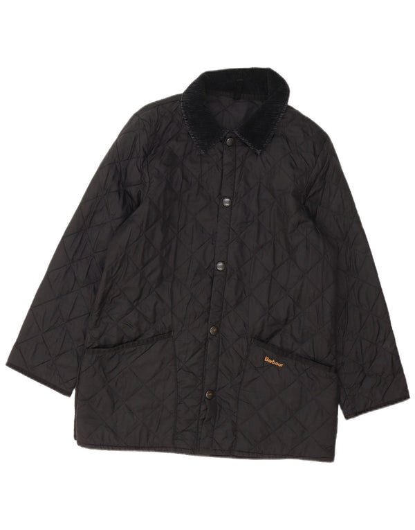 Barbour Chaqueta Acolchada Mujer UK 40 XL Poliamida Negra