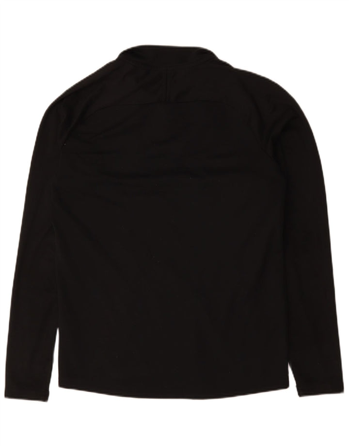 Nike Dri Fit - Chándal con cremallera y cuello para hombre, talla pequeña, color negro