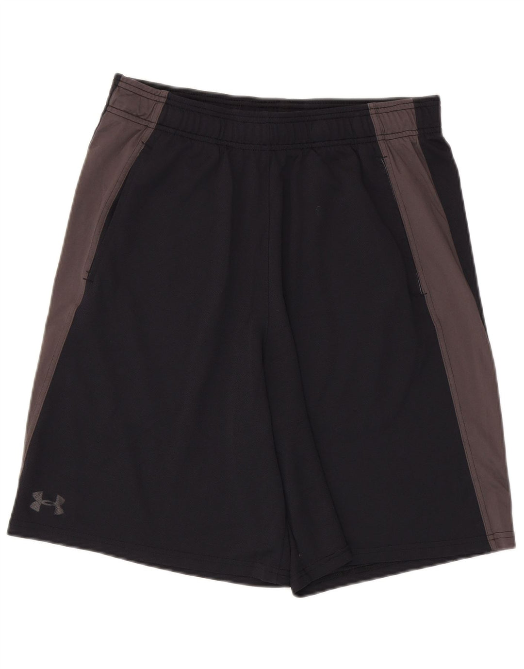 UNDER ARMOUR Pantalones cortos deportivos para hombre Bloque de color negro grande