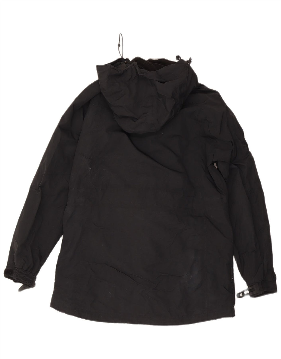 Chubasquero con capucha para mujer Mountain Warehouse UK 42 Medium Black Nylon