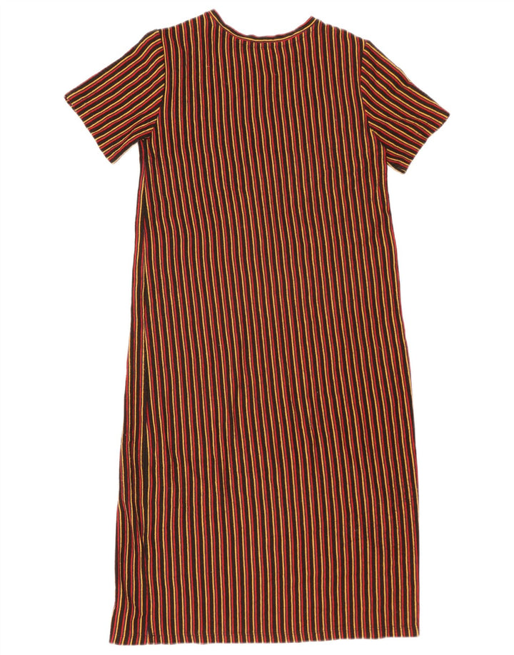 Zara Vestido recto para mujer UK 10 Small Multicolor Rayas