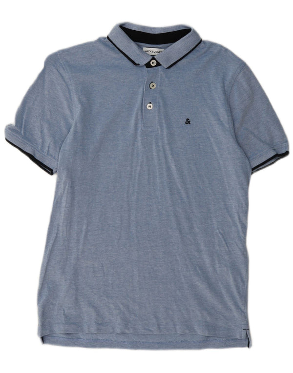 Polo Jack & Jones Hombre Algodón Azul Grande