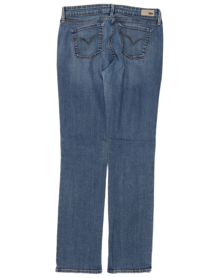 LEVI'S Jeans rectos con curva ligera para mujer US 10 Large W32 L32 Azul