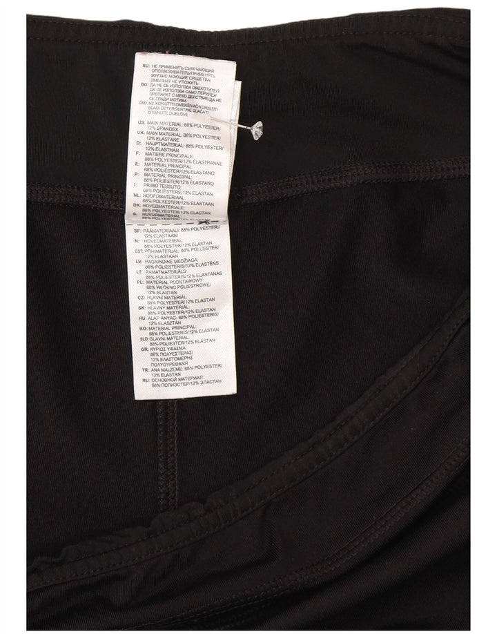 Adidas Mujer Climalite Chándal Pantalones UK 16/18 Grande Negro Poliéster