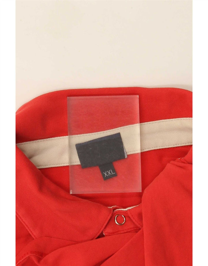 Polo Trussardi Hombre 2XL Algodón Rojo