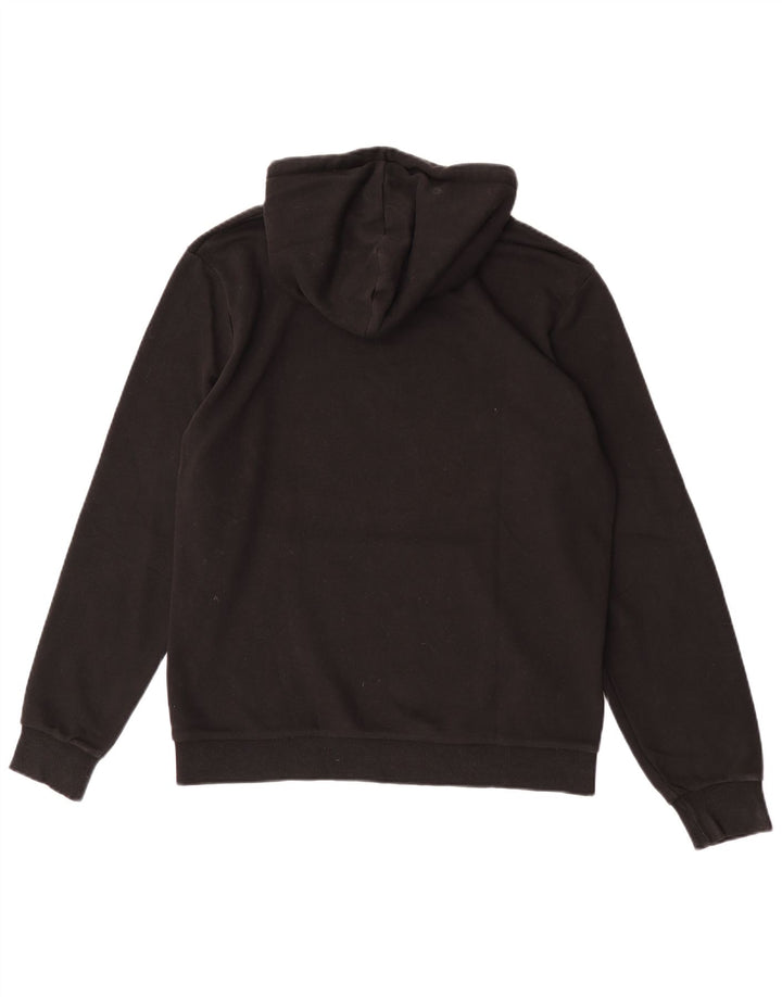 Puma Hombre Sudadera Con Capucha Jumper Medium Negro Algodón