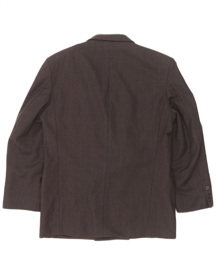 Marks & Spencer Chaqueta tipo blazer para hombre Reino Unido 40 Gris medio Rayas diplomáticas