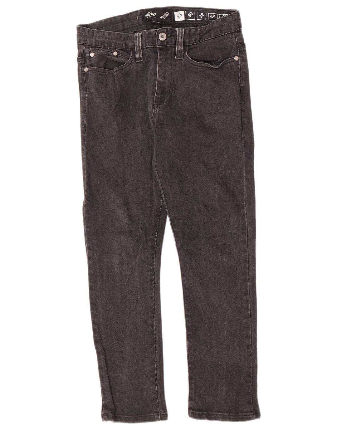 Vaqueros Mossimo Mujer Slim W28 L26 Negro