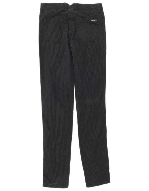 Woolrich Pantalones Casuales Slim Para Mujer W27 L32 Azul Marino Algodón A Rayas