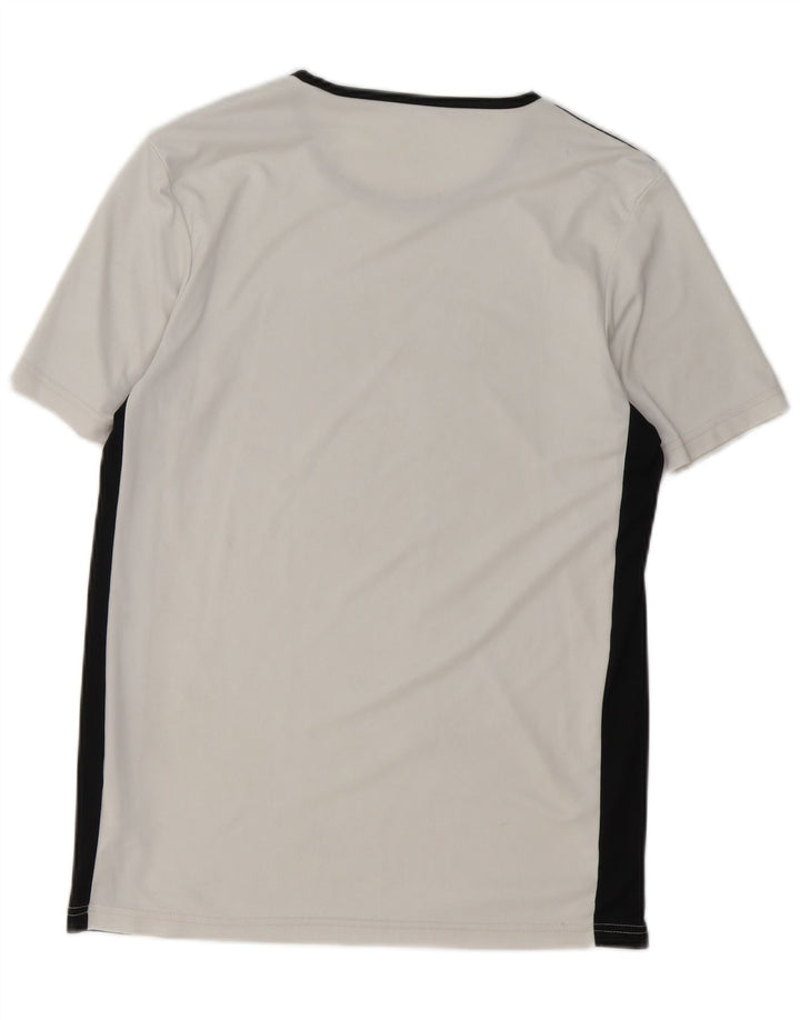 Camiseta Nike Aeroready para hombre Top medio blanco color block Poliéster