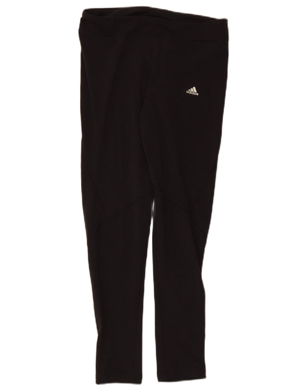 Adidas Clima 365 Leggings para mujer Reino Unido 8/10 Pequeño Negro Poliéster