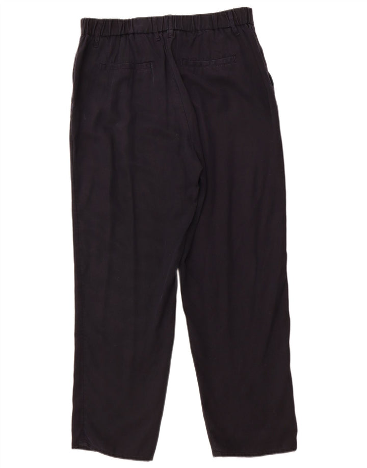 HOBBS Pantalones chinos rectos para mujer UK 12 Medium W30 L28 Azul marino