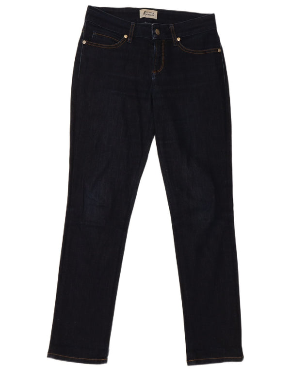 Vaqueros Guess By Marciano Mujer Crop Slim W26 L29 Algodón Azul Marino