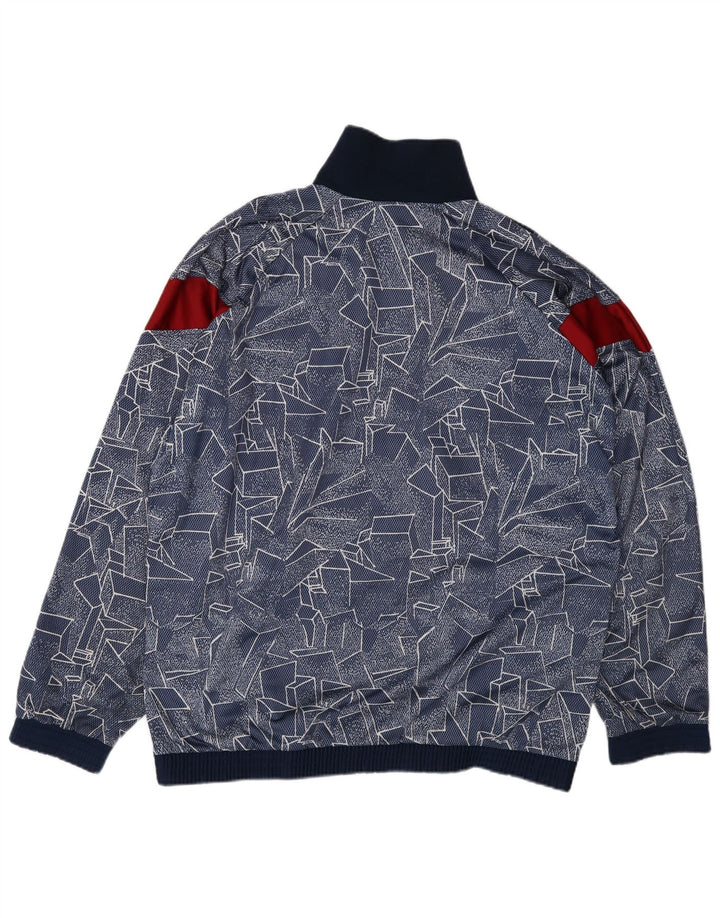 UMBRO Chaqueta de chándal de Inglaterra 1993-95 para hombre, poliéster azul grande