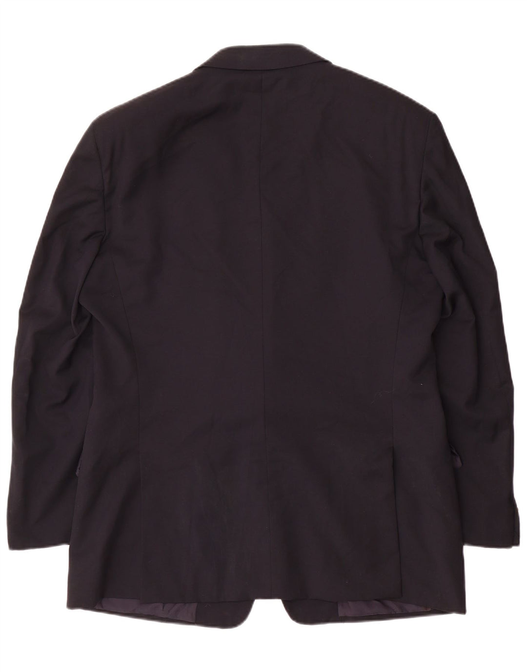 Valentino Chaqueta Blazer De 2 Botones Para Hombre IT 52 XL Lana Azul Marino
