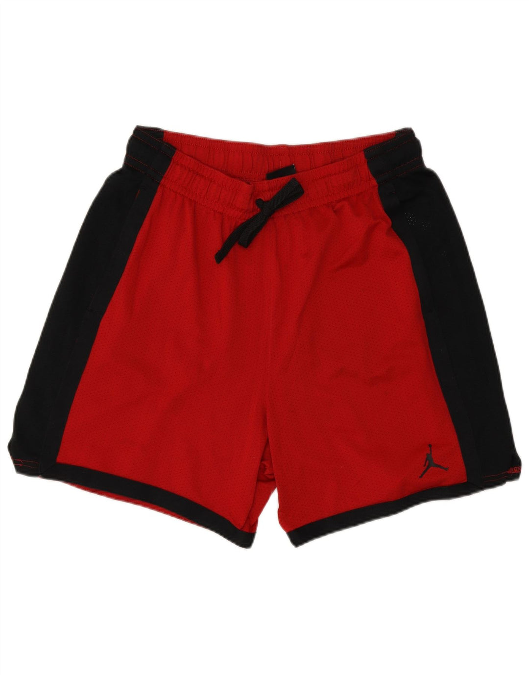 Jordan Shorts deportivos para hombre XL Rojo Colorblock Poliéster