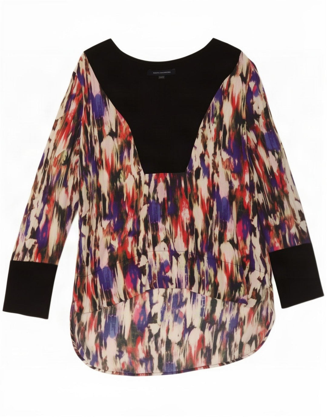 French Connection Top tipo túnica para mujer UK 40 Medium Tie Dye multicolor