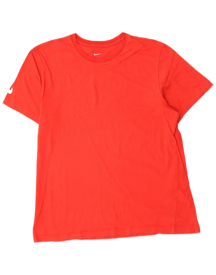 Nike - Camiseta para hombre, talla grande, color rojo, algodón