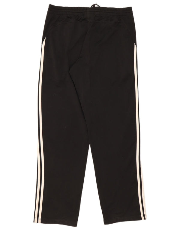Adidas Pantalones de chándal para hombre UK 40/42 Medium Negro Poliéster