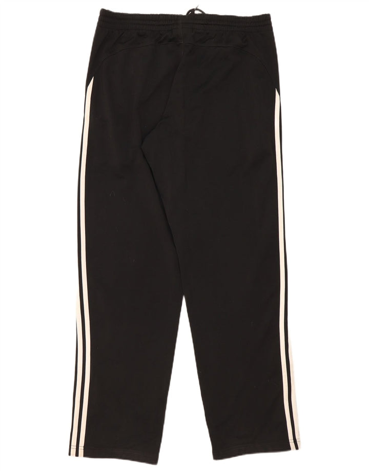 Adidas Pantalones de chándal para hombre UK 40/42 Medium Negro Poliéster