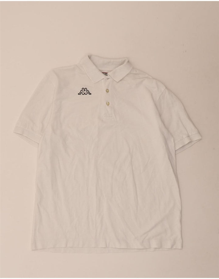 Kappa Polo Hombre XL Blanco Algodón