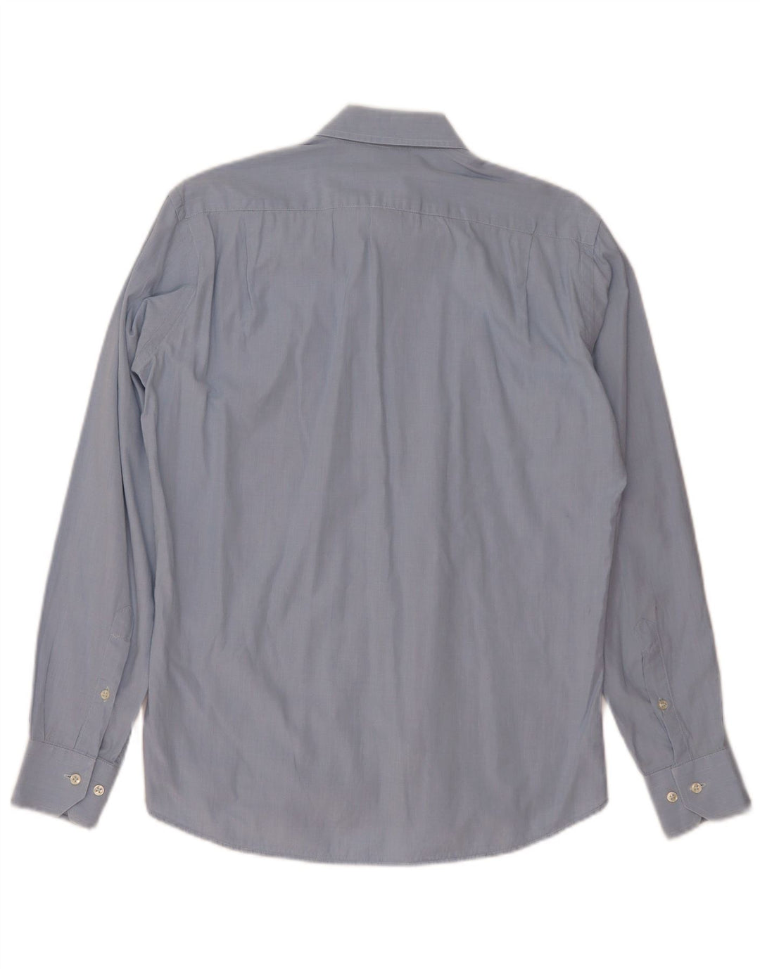 Camisa Lotto Hombre Talla 39/40 Azul Mediano