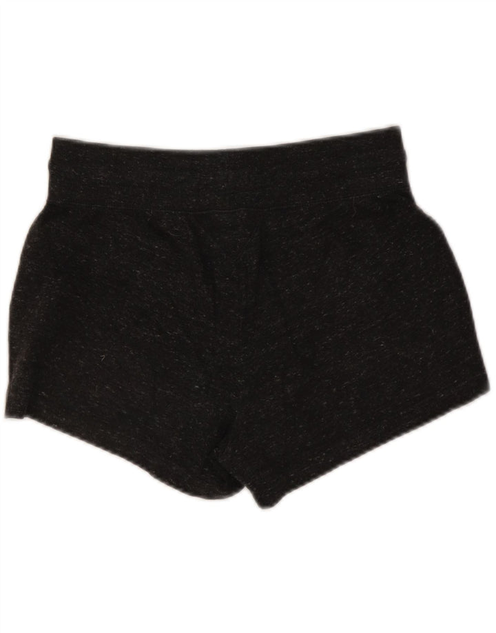 Nike - Pantalones cortos deportivos para mujer (talla 40), algodón moteado gris medio