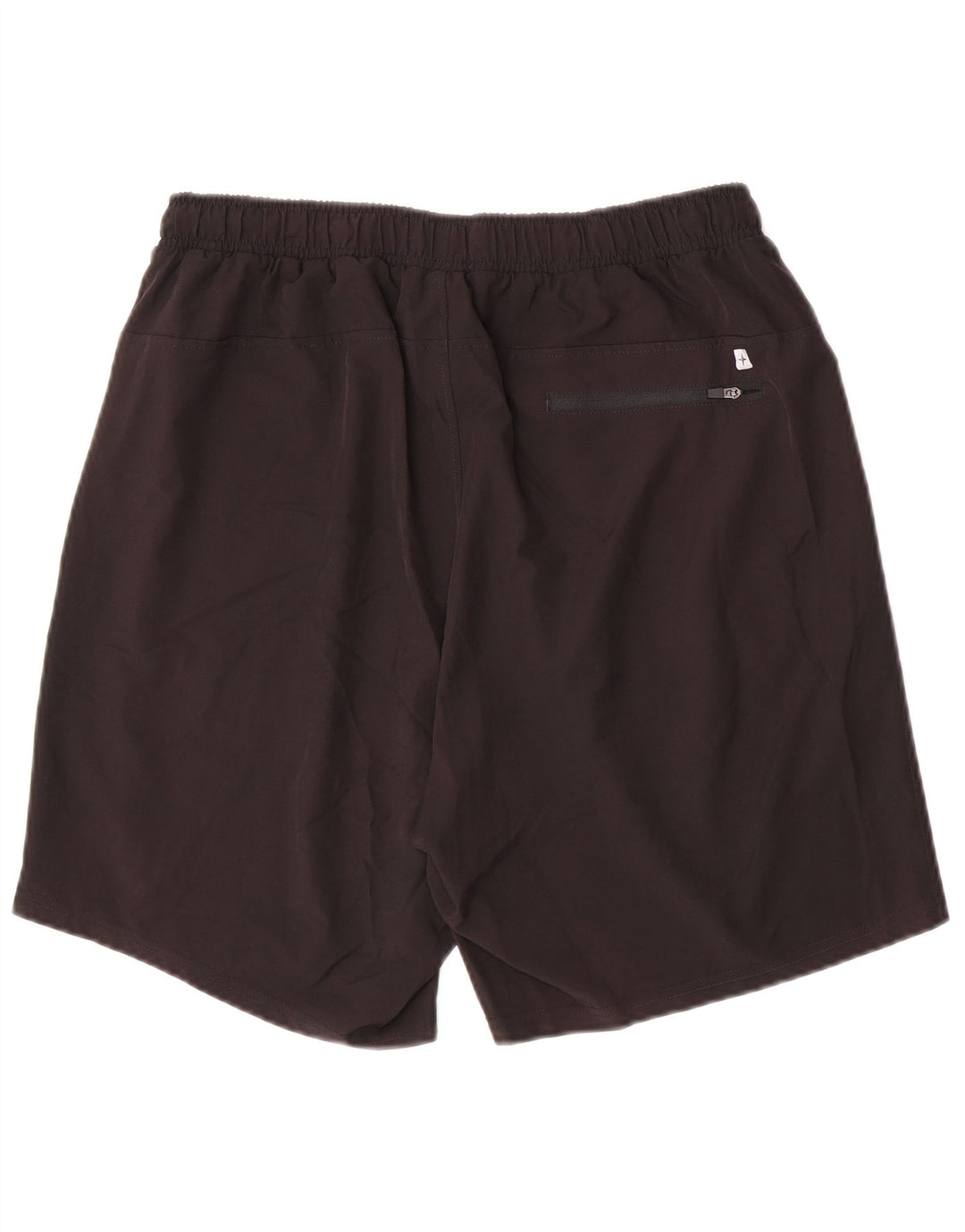 Pantalones cortos deportivos de corte regular para hombre de Mountain Warehouse Poliéster negro grande