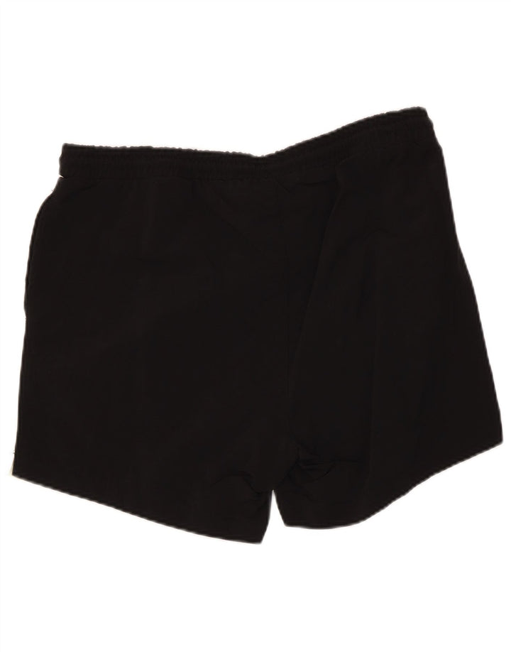 Champion Shorts deportivos para hombre Nylon color block negro grande