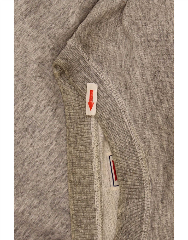 Levi's Hombre Sudadera Gráfica Jumper XL Algodón Moteado Gris