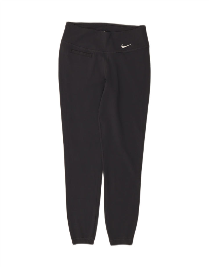 Nike - Leggings Dri Fit para mujer, talla 8, color gris