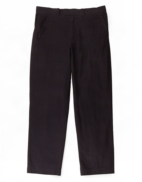 Marks & Spencer Pantalones rectos de pana para hombre W36 L31 Algodón azul marino