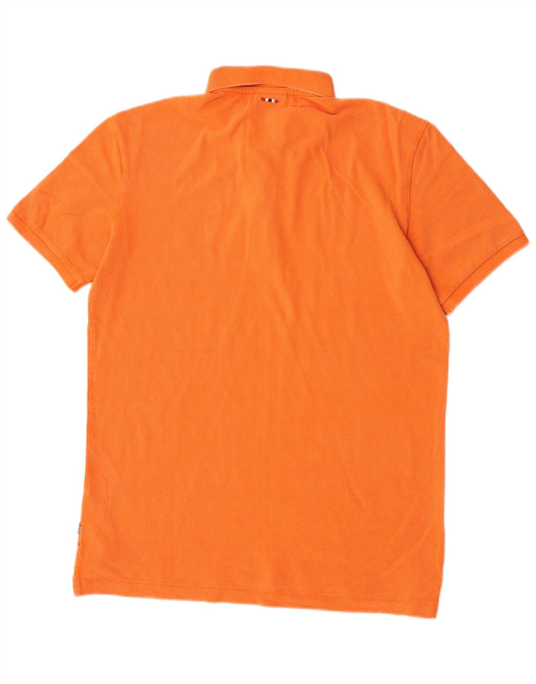 Napapijri Polo Hombre Algodón Naranja Medio