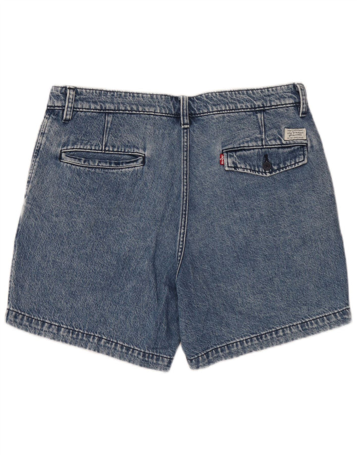 Levi's Pantalones cortos chinos de mezclilla para mujer W34 Algodón azul grande