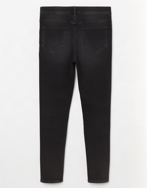 Marks & Spencer Jeans Jegging para Mujer UK 14 Large W32 L27 Algodón Negro