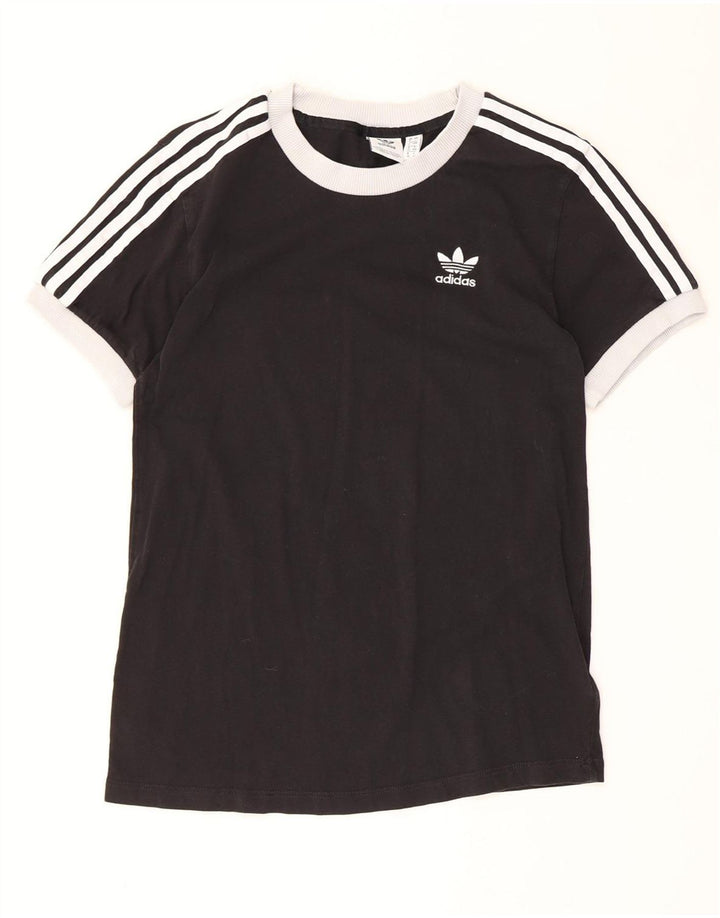 ADIDAS Camiseta Mujer Top UK 4 XS Algodón Negro