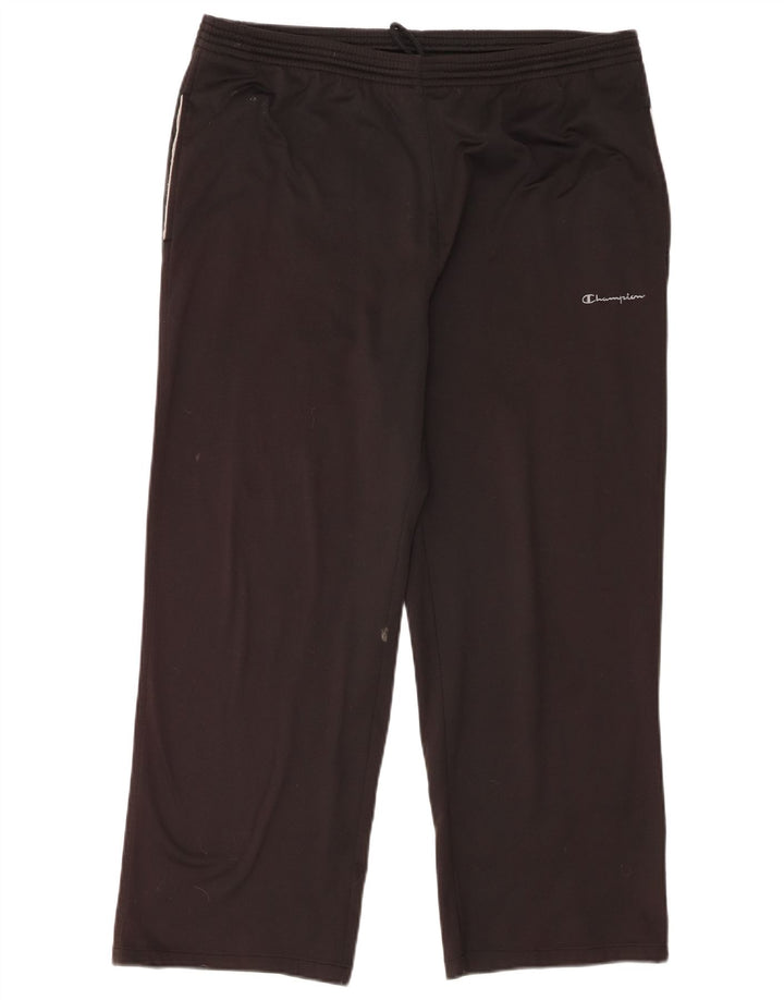 Champion Pantalones De Chándal Para Hombre Grande Negro