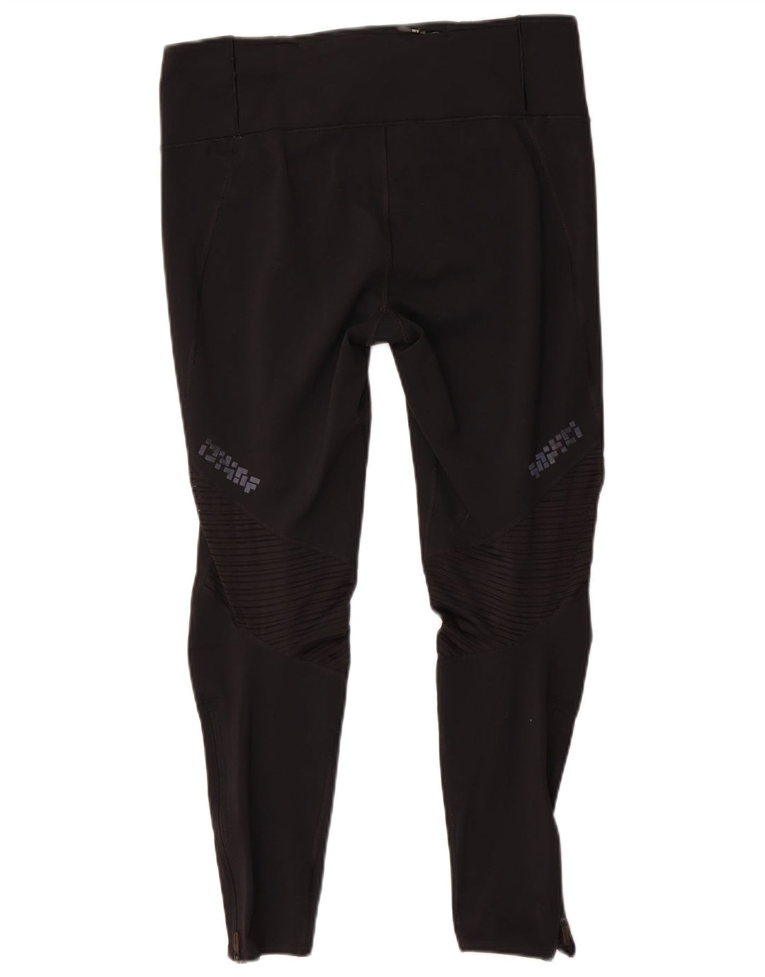 Adidas Climacool Graphic Leggings para mujer UK 16/18 Grande Negro Poliéster