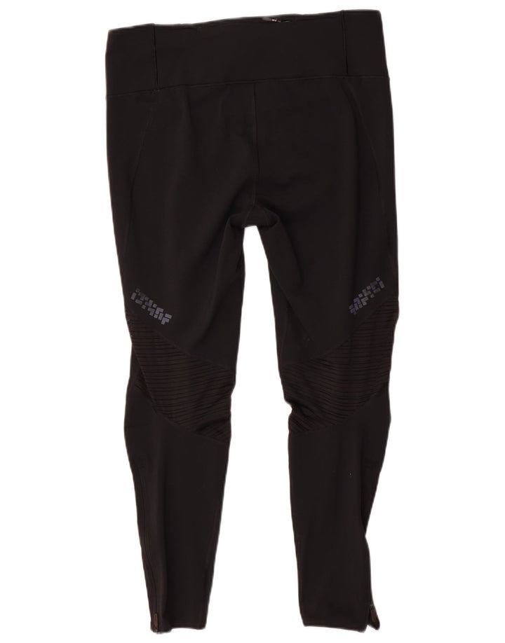 Adidas Climacool Graphic Leggings para mujer UK 16/18 Grande Negro Poliéster