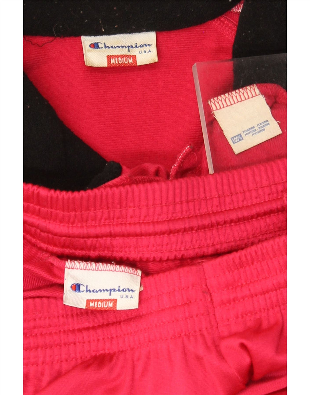 Champion Chándal Completo Hombre Poliéster Rojo Mediano