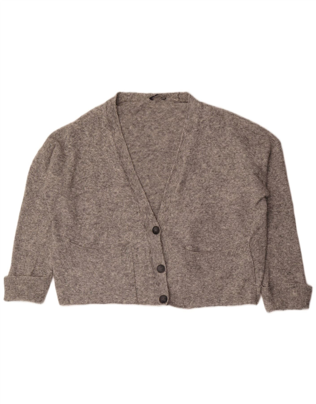 Marks & Spencer Suéter tipo cárdigan extragrande para mujer UK 40 XL Gris moteado