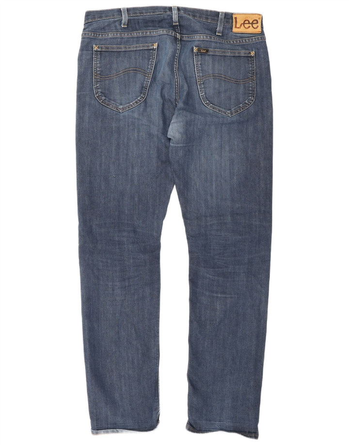 Lee Vaqueros Rectos Daren para Hombre W36 L34 Algodón Azul