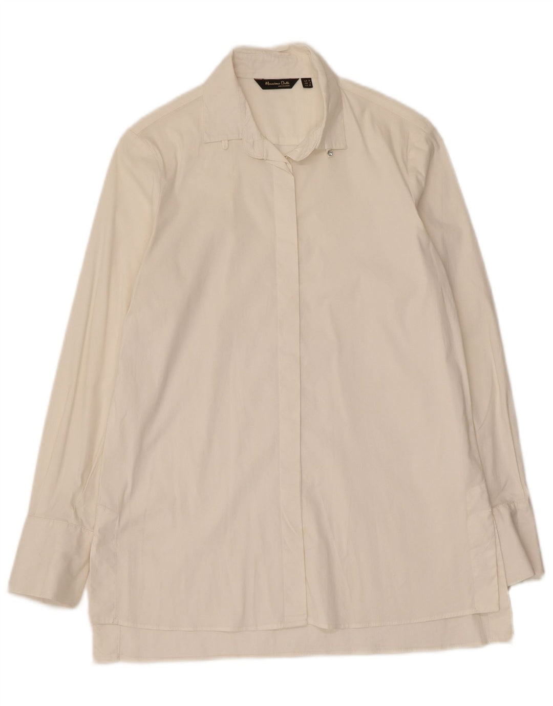 MASSIMO DUTTI Camisa Mujer EU 36 XS Blanco