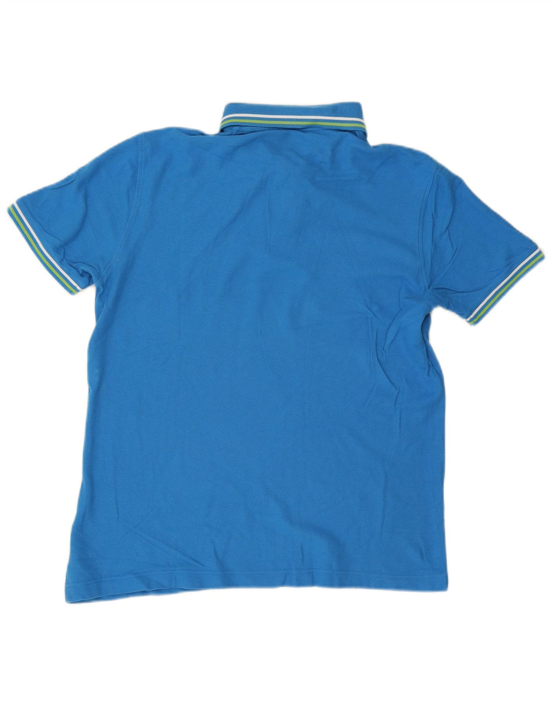 Lotto Life's Polo para hombre, talla grande, azul