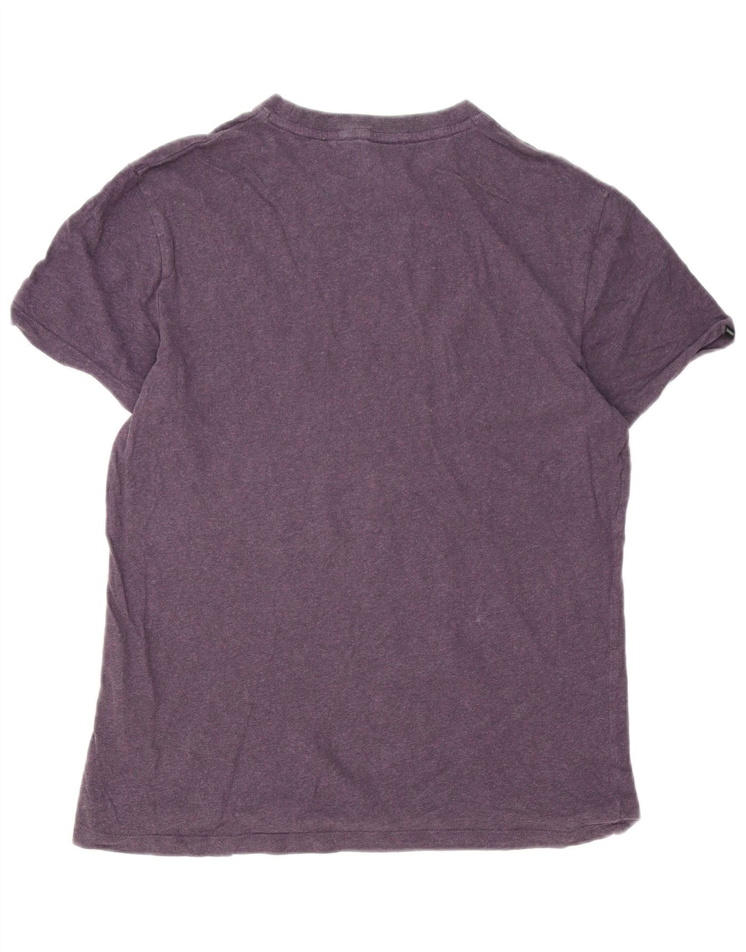 Superdry Camiseta para hombre Top Medium Purple Cotton