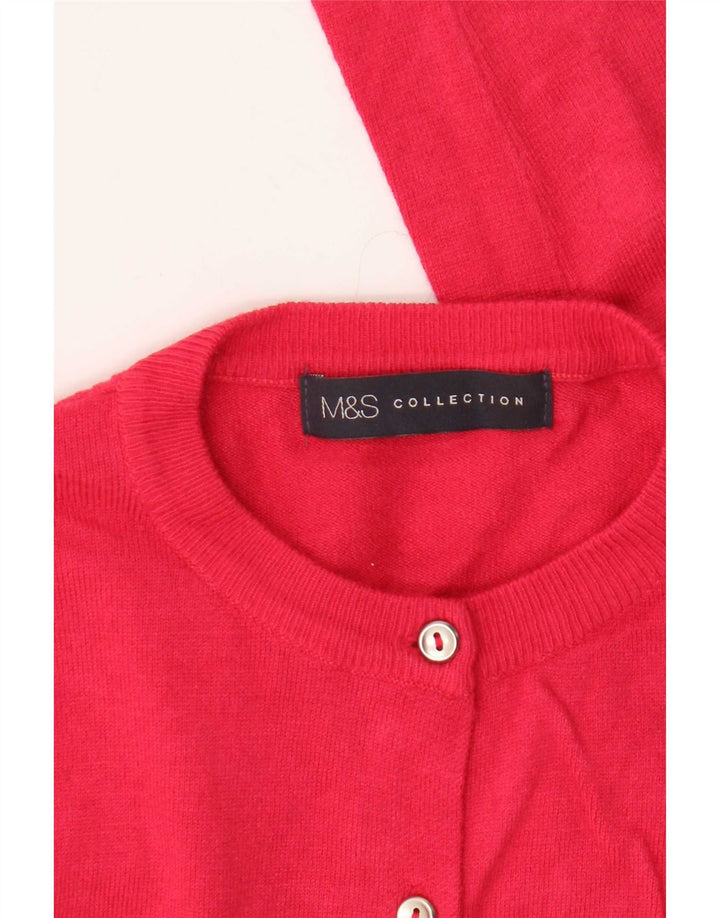 Marks & Spencer - Cárdigan para mujer (talla 40), color rosa